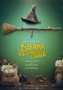 La locandina del film la befana vien di notte