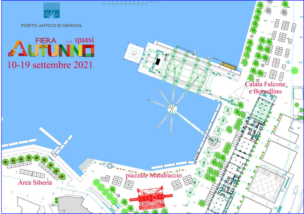 fiera d'autunno 2021 planimetria