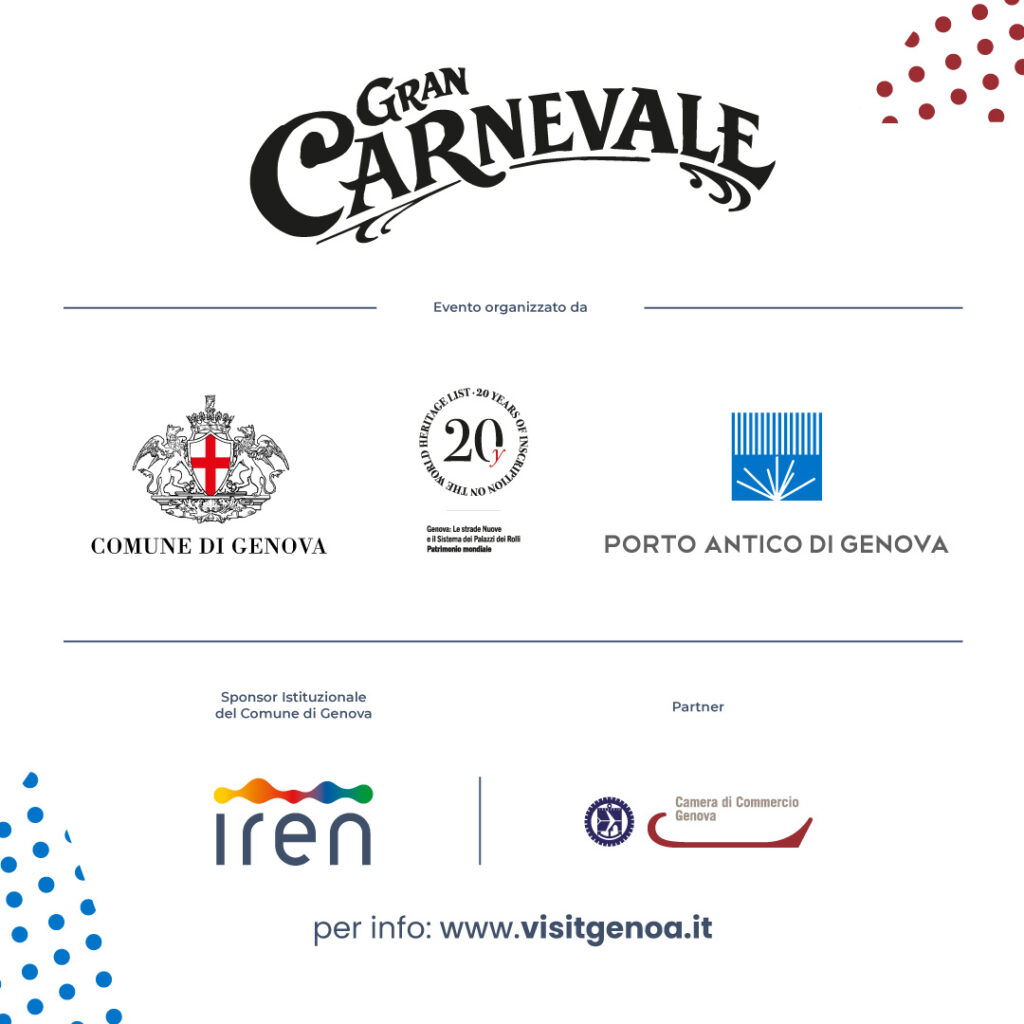 gran carnevale genova 2026 organizzatori e sponsor
